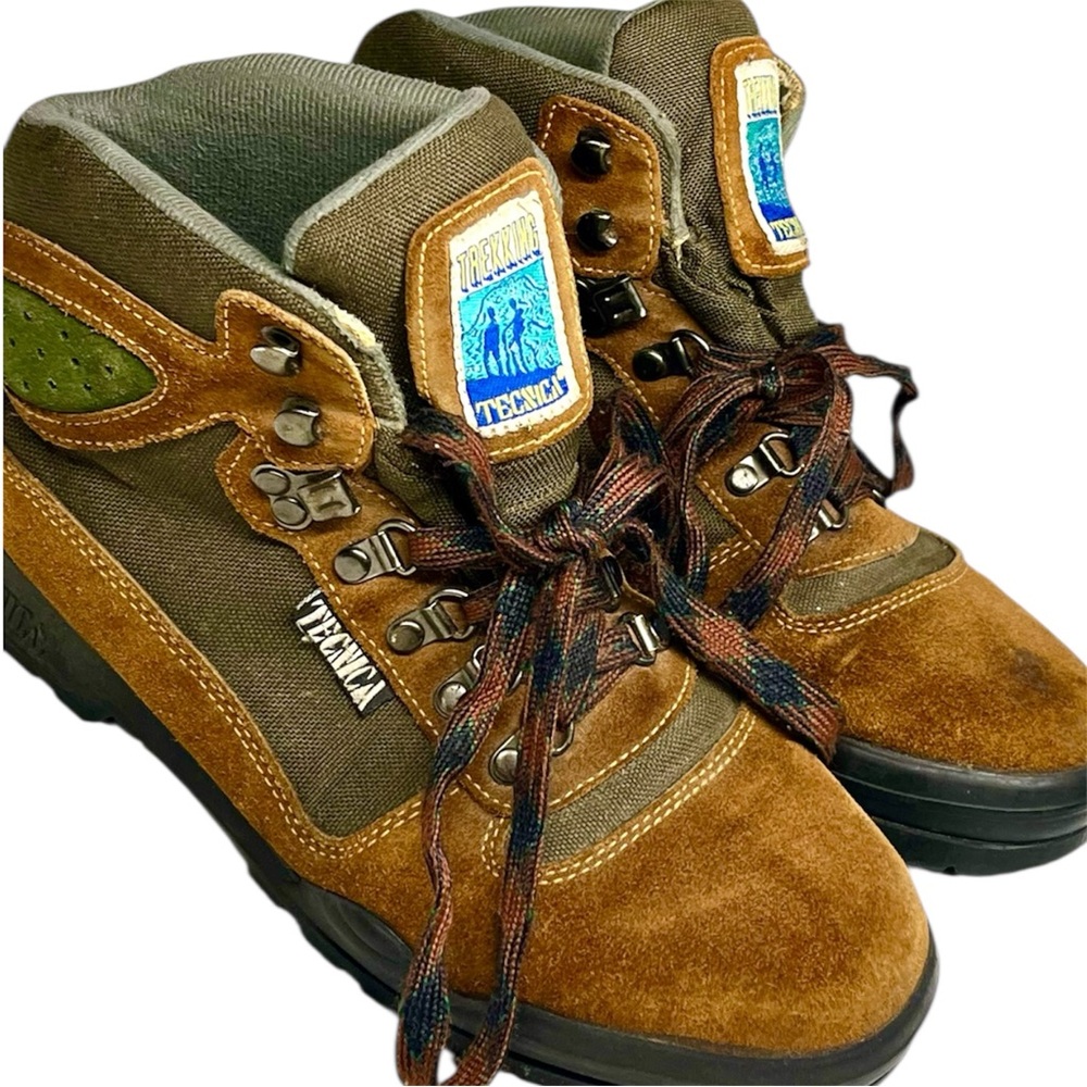 Tecnica Trekking Hiking Boots Vintage Unisex Size Men’s 9